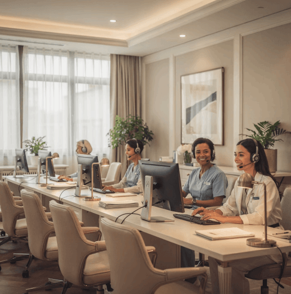 Customer support team